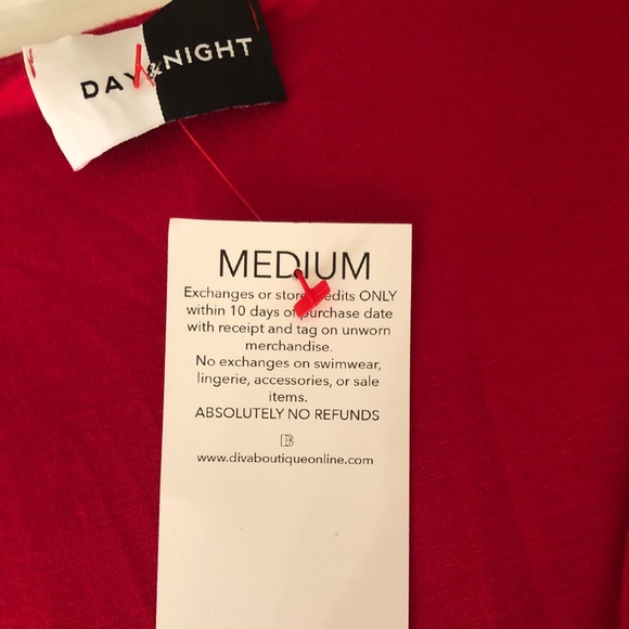 Red long Sleeve Bodycon Dress - Picture 8 of 8